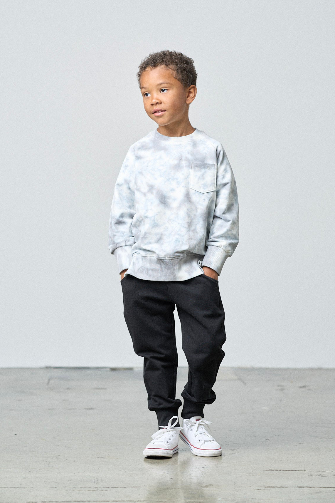 Grey Marble Pullover