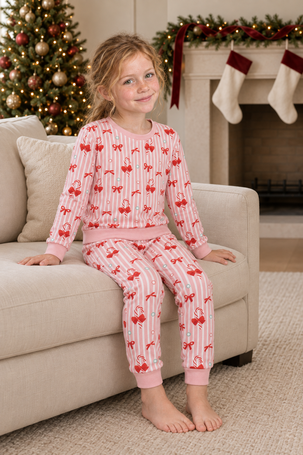 Peppermint Lane Jogger Set