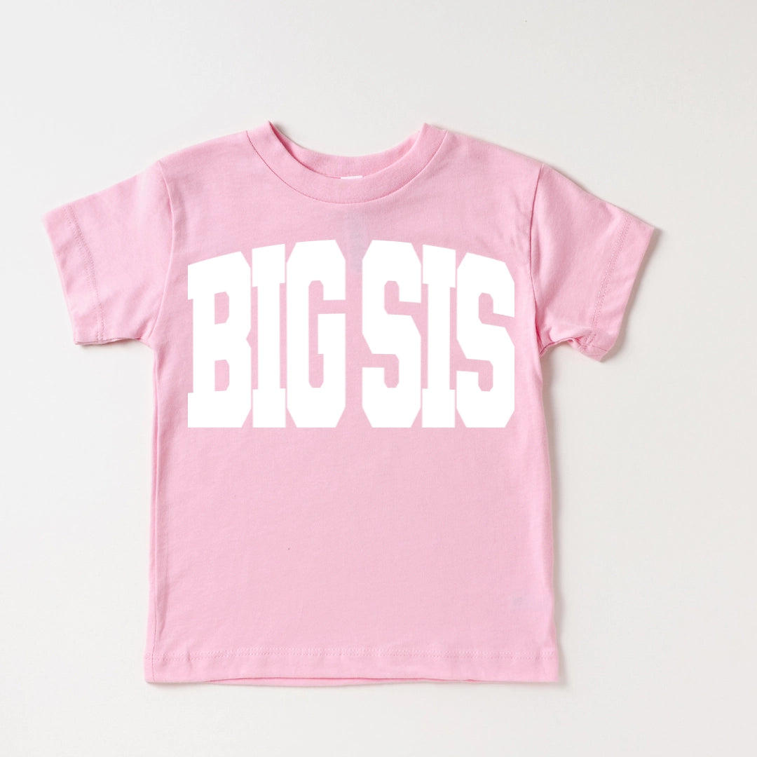 Pink Big Sis Tee