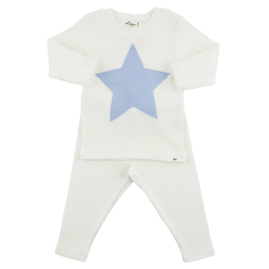 Star Fog Slub Set in Cream