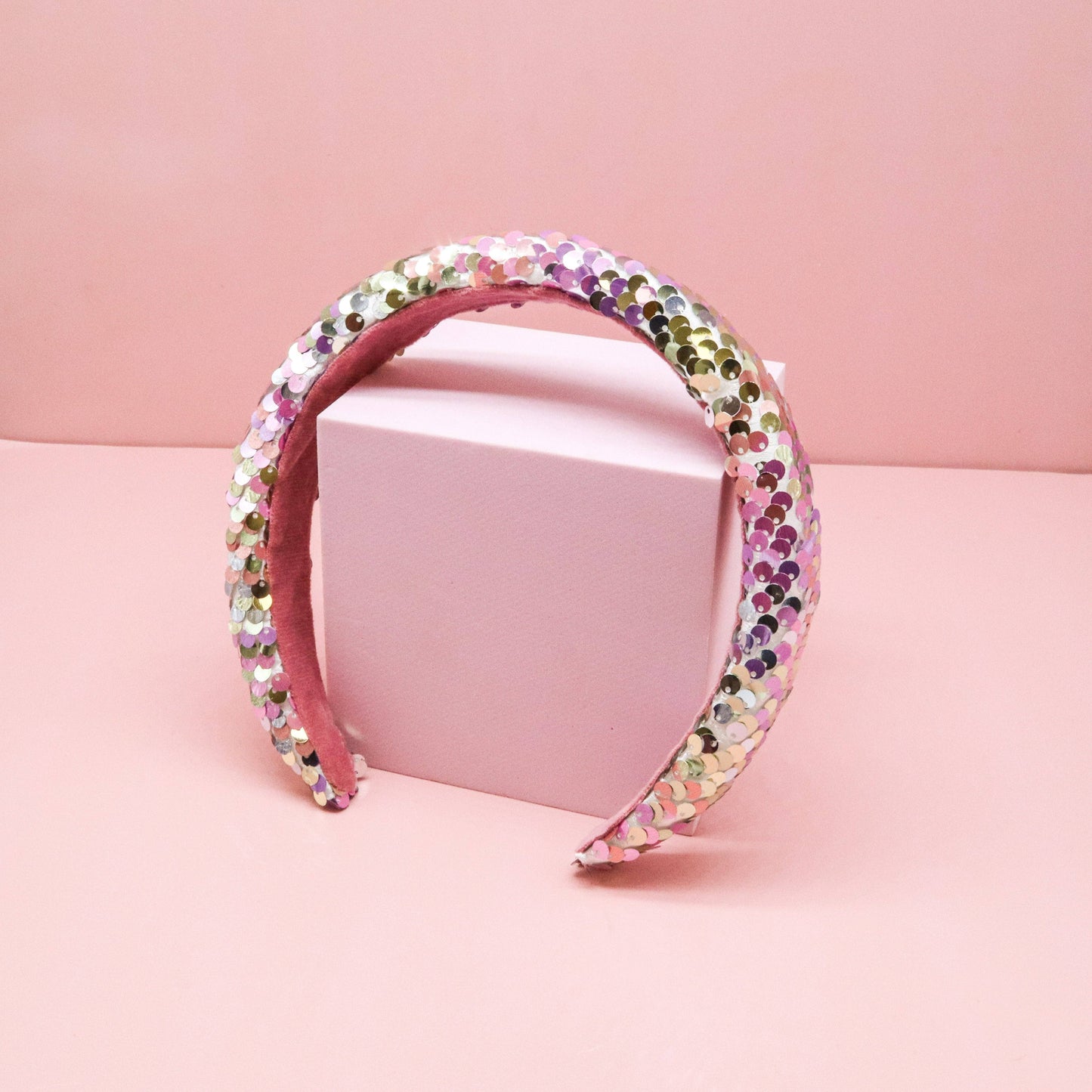 Rainbow Sequin Headband