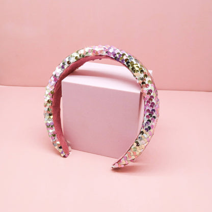 Rainbow Sequin Headband
