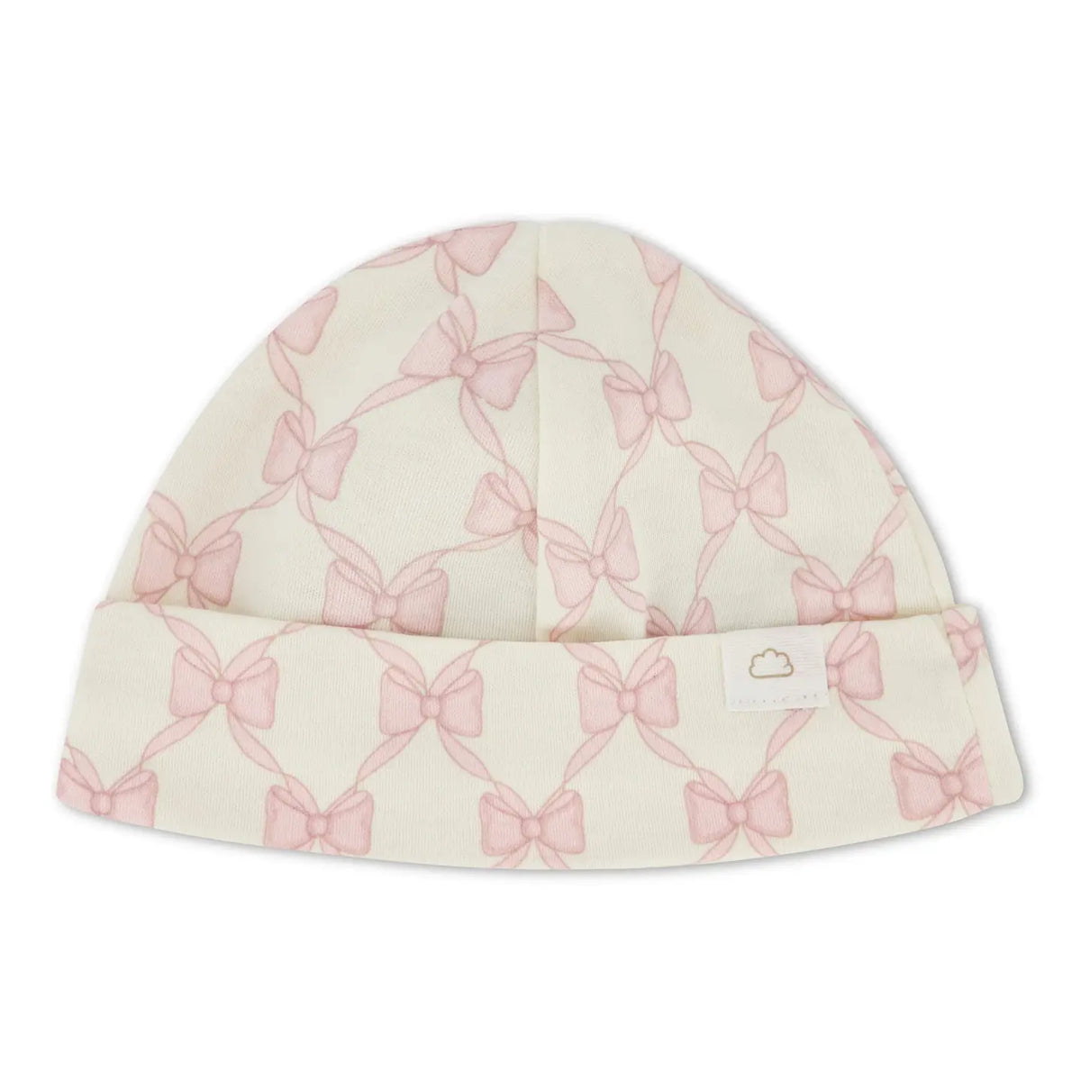 Bows Cotton Coverter Gown + Hat Set
