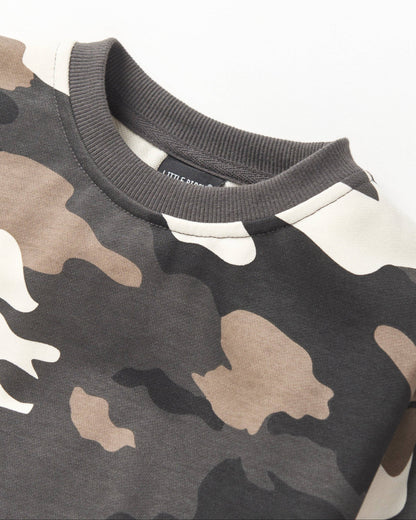 Camo Crewneck