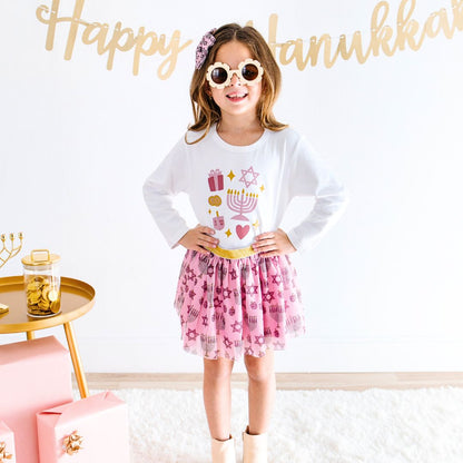 Hanukkah Blush Tutu