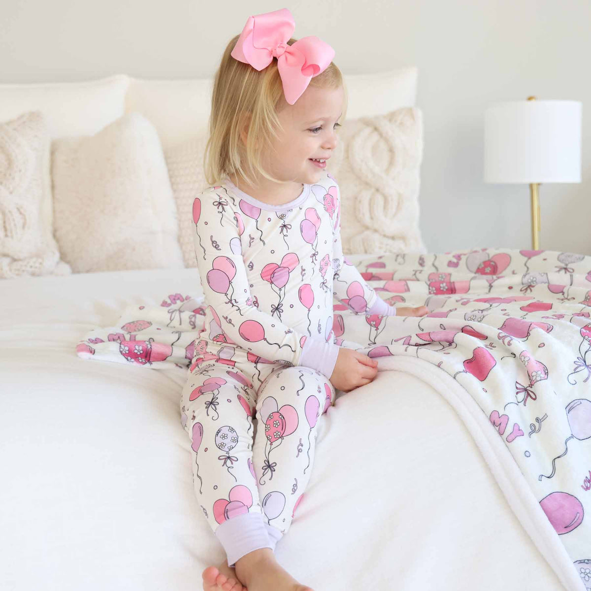 Party Time Pink Pajama Set