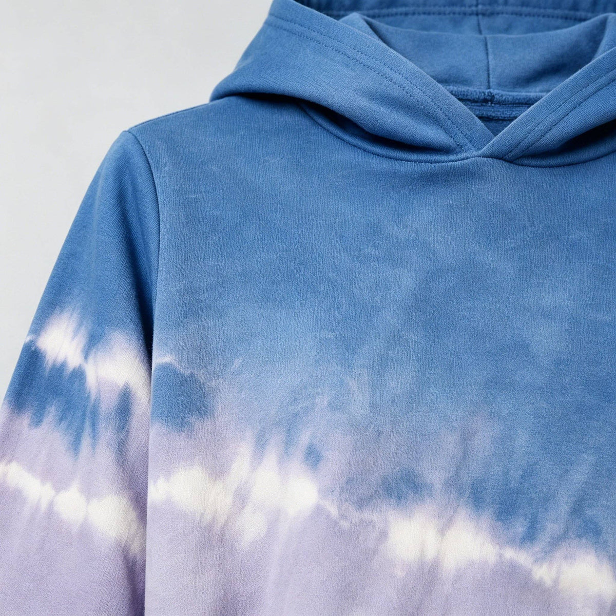 Blue Tie-Dye Hoodie + Jogger Set