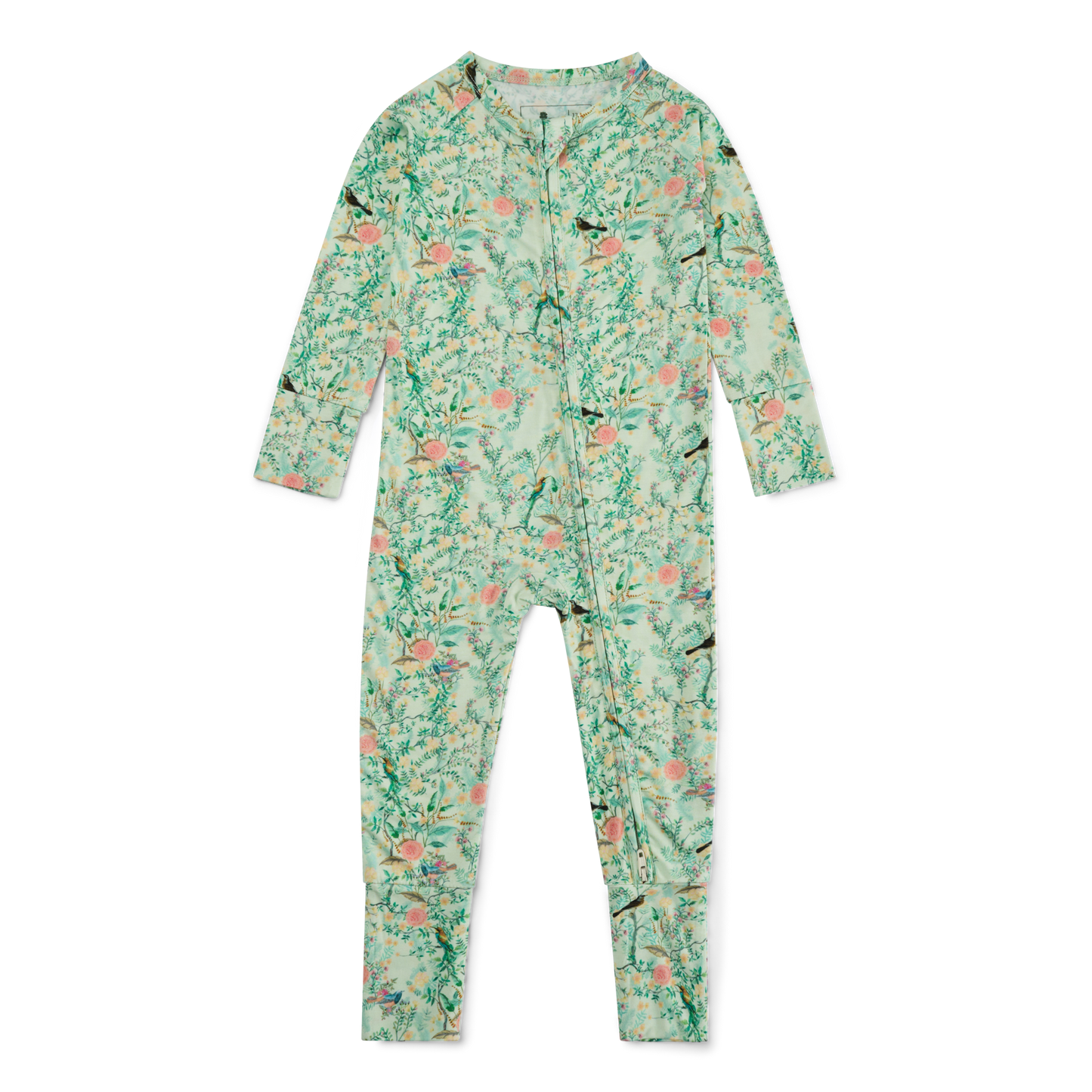 Sage Blossom Bamboo Onesie