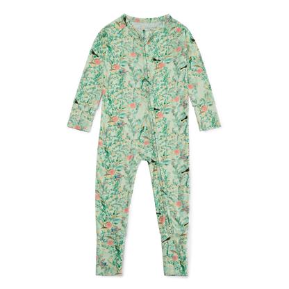 Sage Blossom Bamboo Onesie