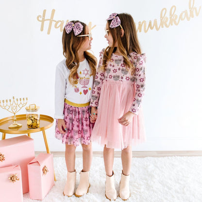 Hanukkah Blush Tutu