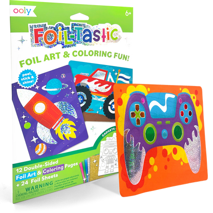 Foil Art & Coloring Kit - Gadgets & Gizmos