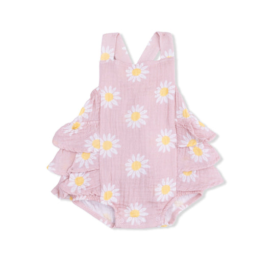 Caitlyn’s Daisy Ruffle Sunsuit
