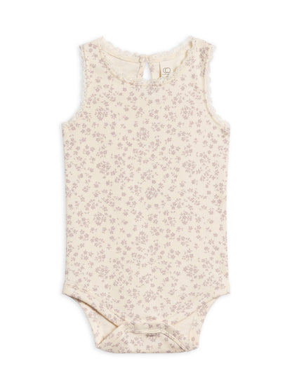 Luna Lace Bodysuit in Maria Floral/Lilla