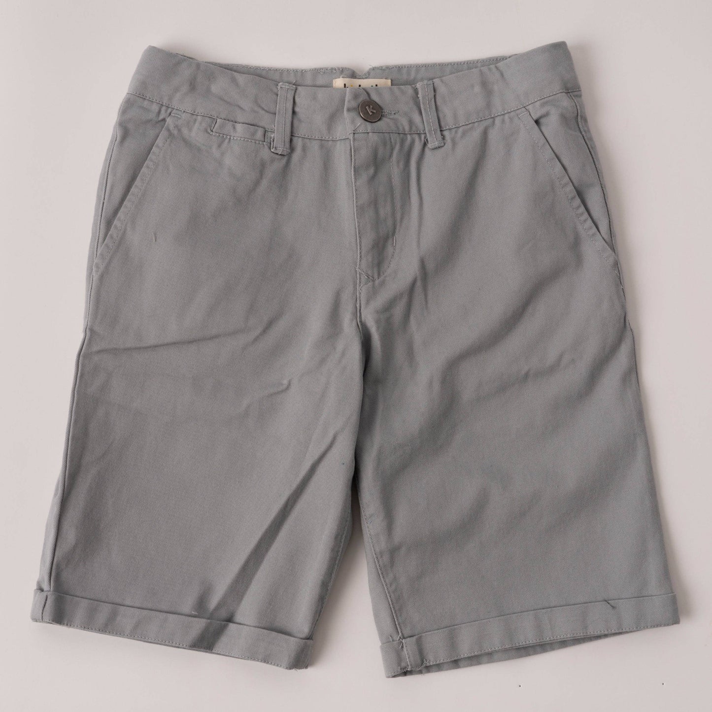 Steel Grey Chino Short