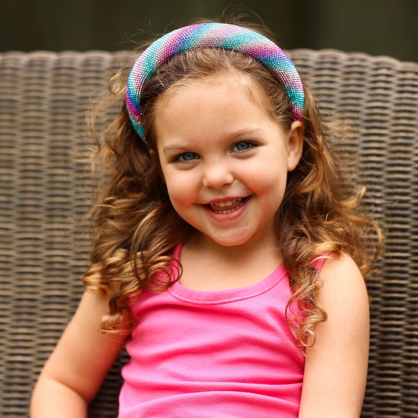 Crystal Rainbow Headband