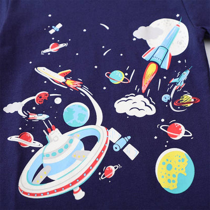 Space Glow Navy Tee