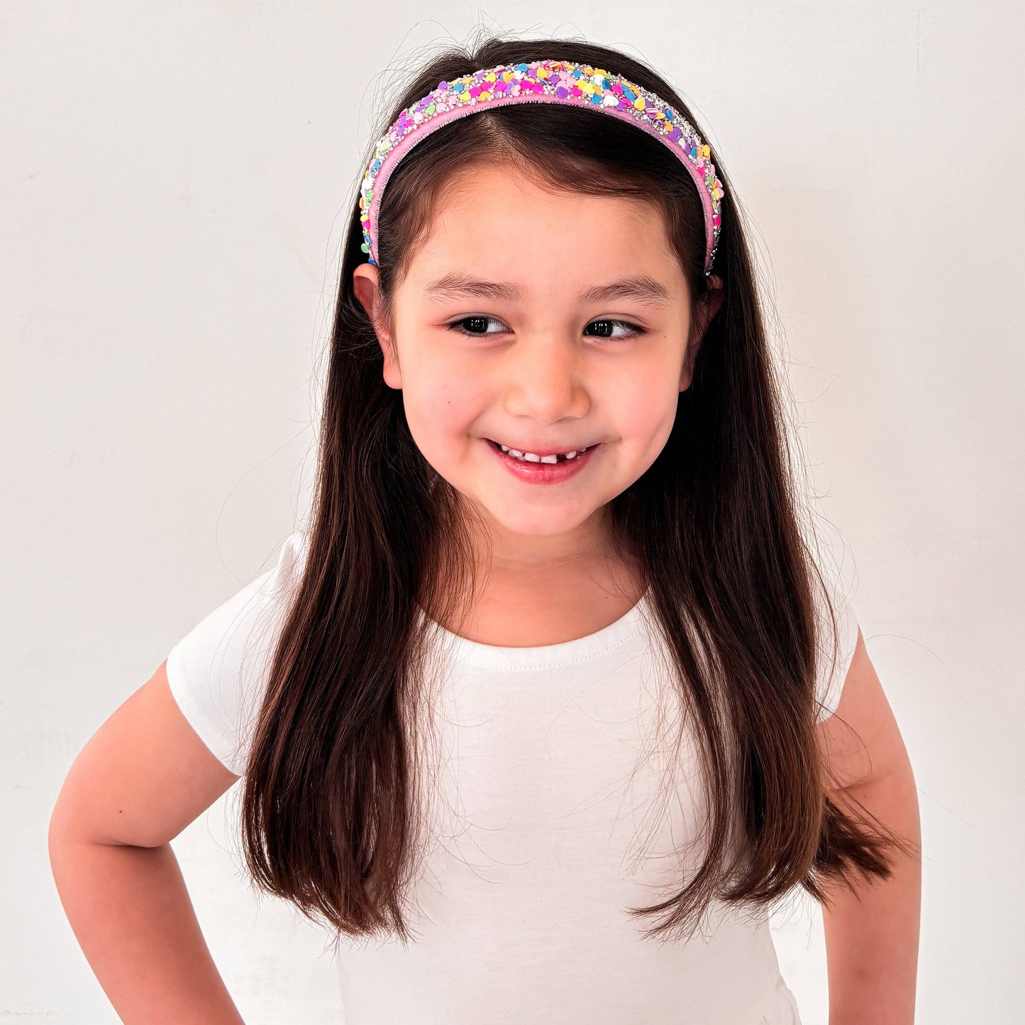 Heart Confetti Headband