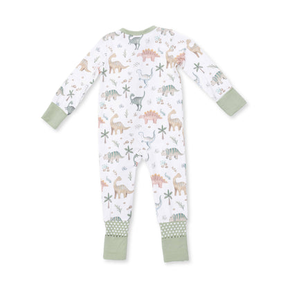 Sweet Baby Dinos Bamboo Convertible Romper