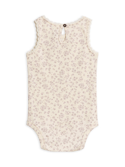 Luna Lace Bodysuit in Maria Floral/Lilla