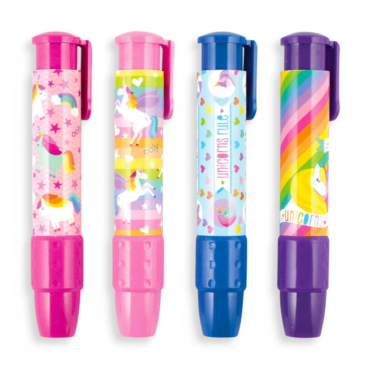 Unique Unicorns ClickIt Erasers