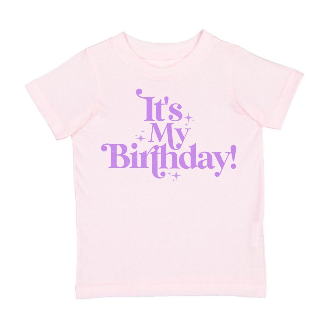 Sweet Wink It's My Birthday Short Sleeve Shirt