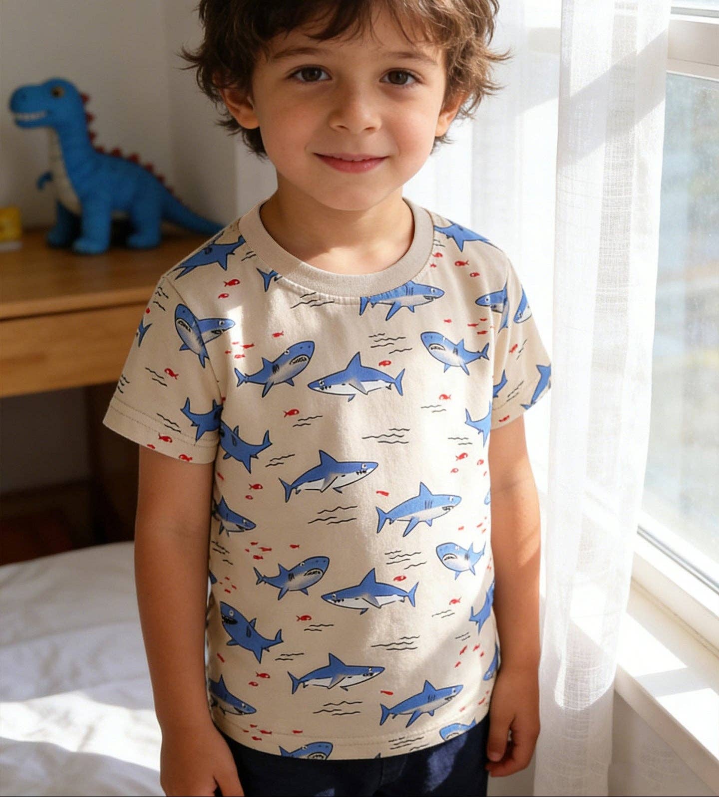 Circling Sharks Tee