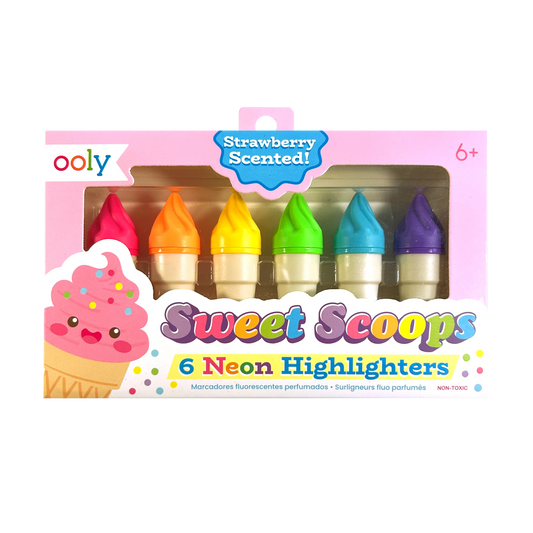 Strawberry Sweet Scoops Neon Highlighters