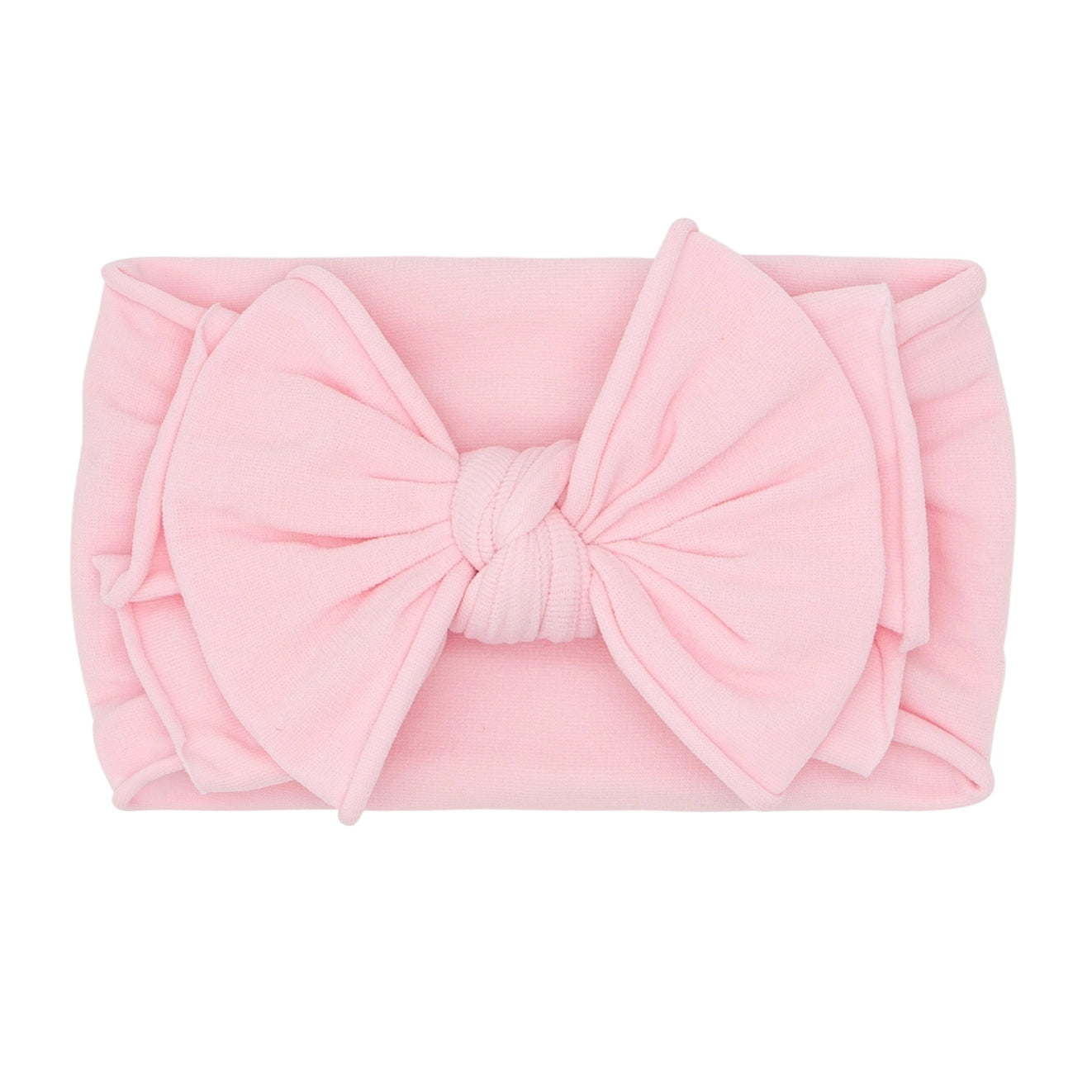 Fab-Bow-Lous® Soft Stretch Headband in Pink