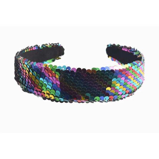 Rainbow Multi Flip Sequin Headband