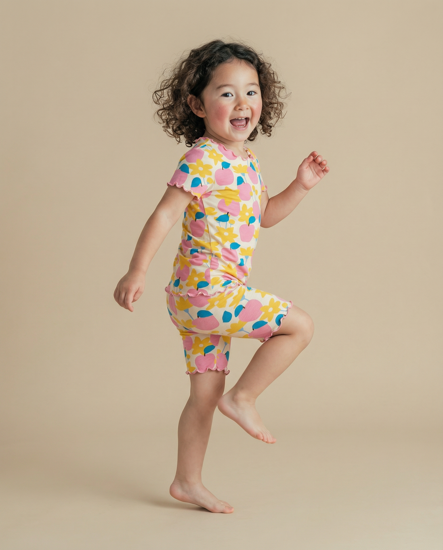 Apple Daisy S/S Pajama Set