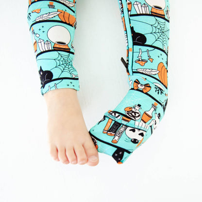A Drop Of Magic Convertible Footie in Teal