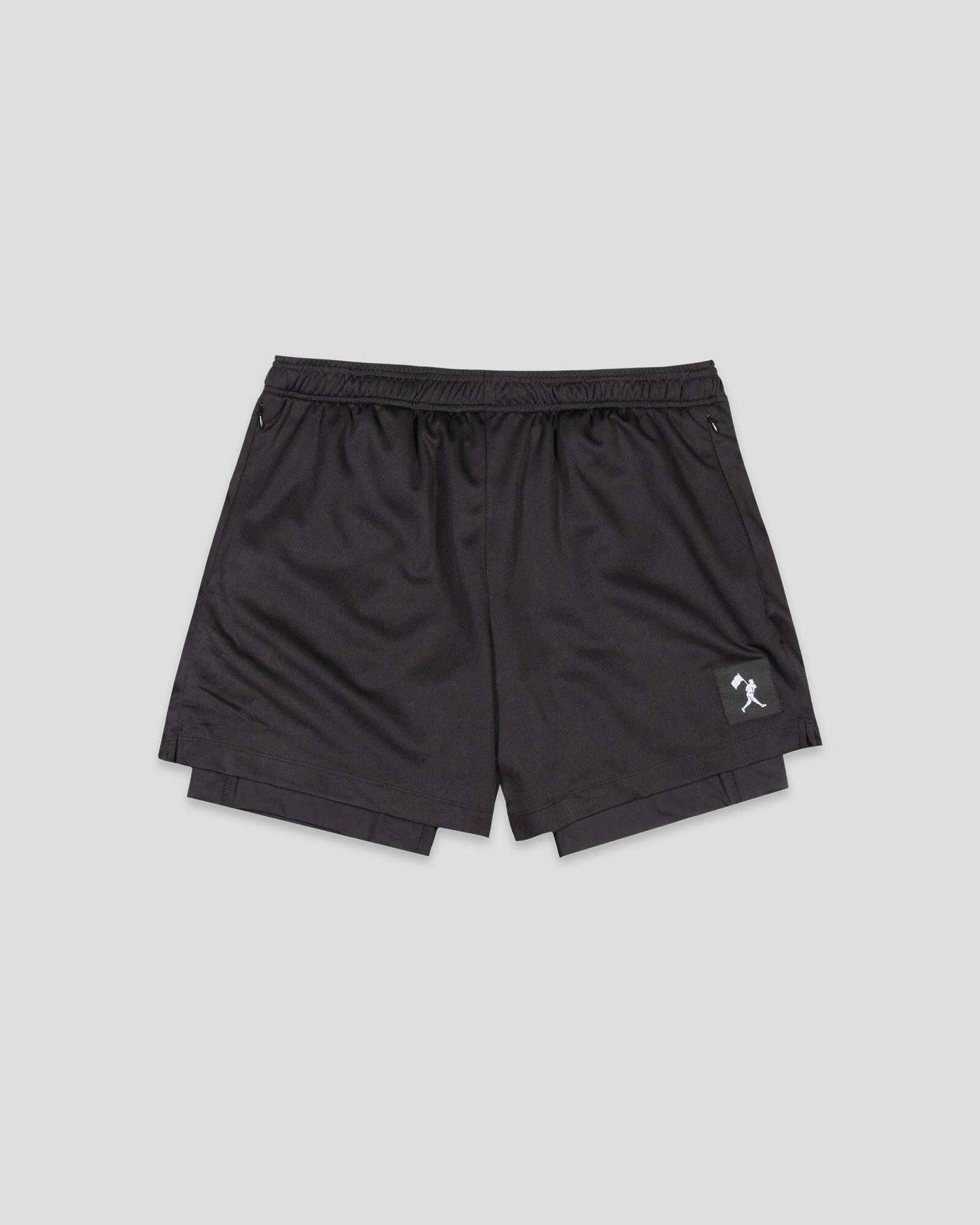 Black Air Liner Mesh Training Shorts