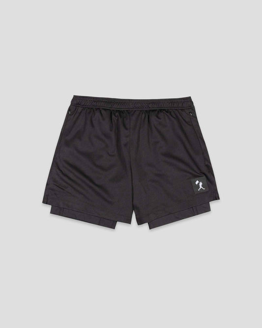 Black Air Liner Mesh Training Shorts