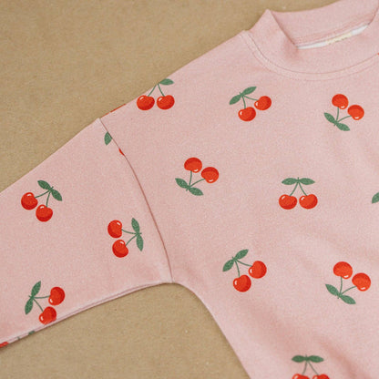Blush Cherry Baby Jogger Set