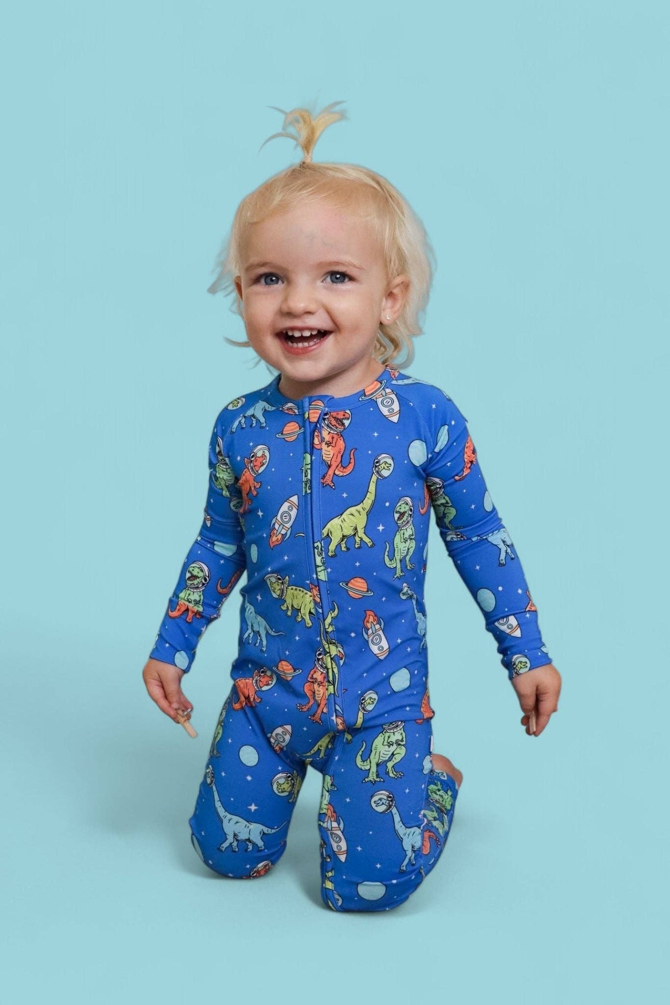 Astro-dino Dream Romper