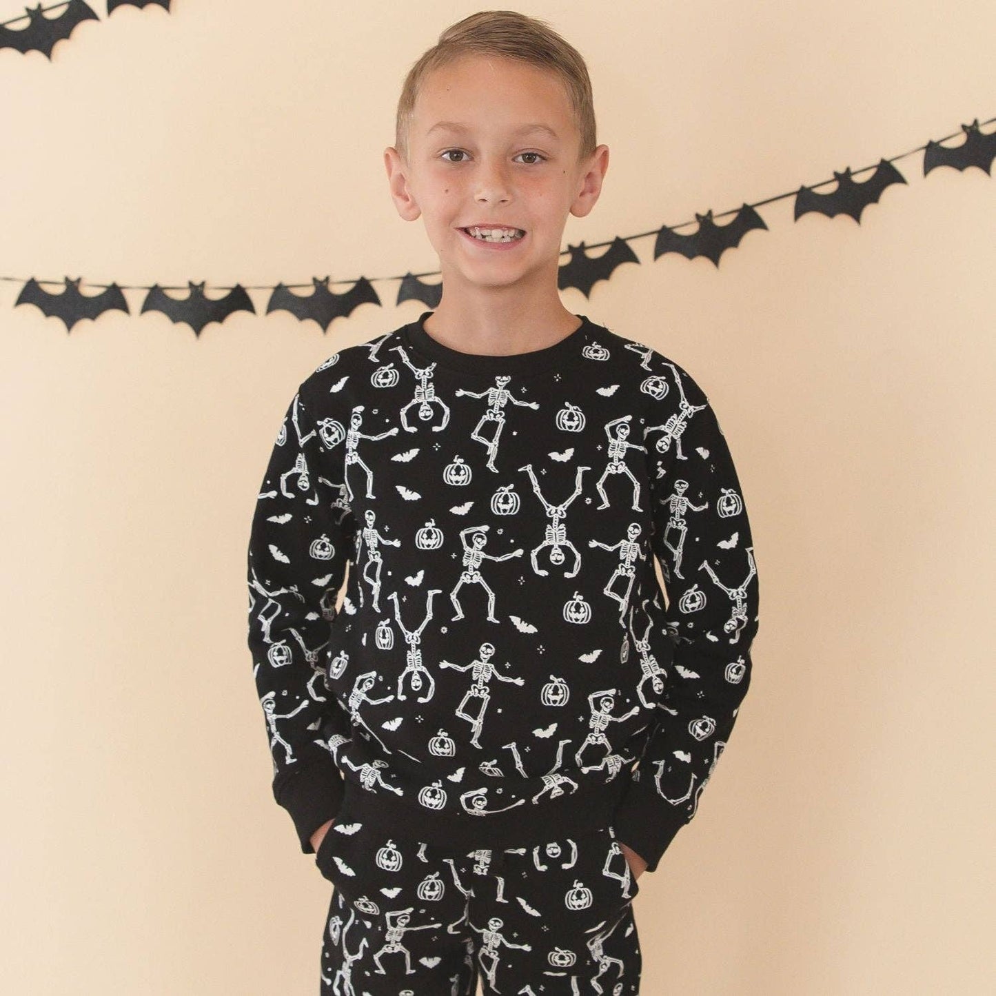 Glow In The Dark Silly Skelly Sweatshirt
