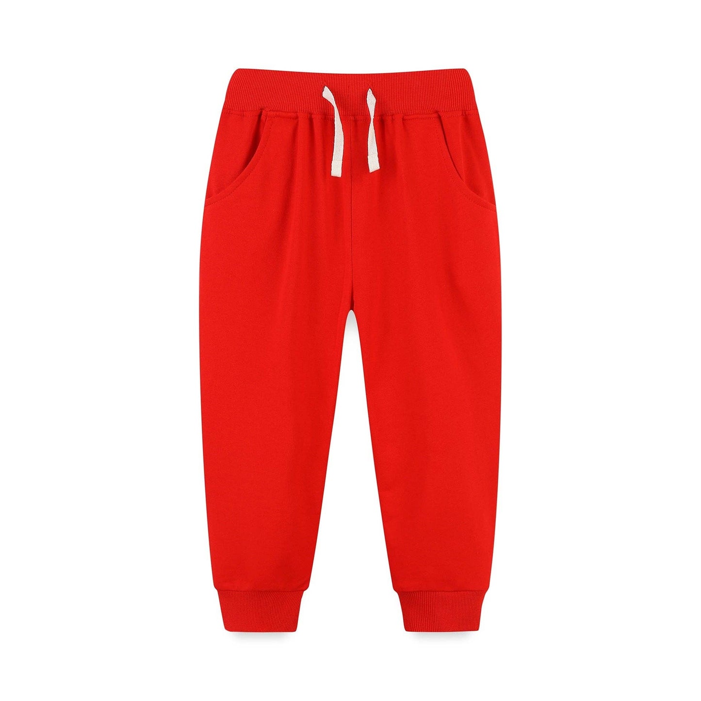 Red Cotton Sweatpant