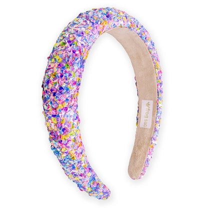 Chunky Sequin Multicolor Headband