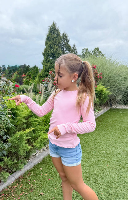 Pearl Heart Pink Top