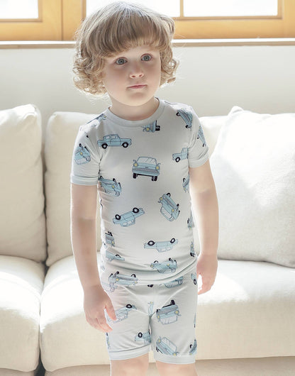 Mint Drive S/S Pajama Set