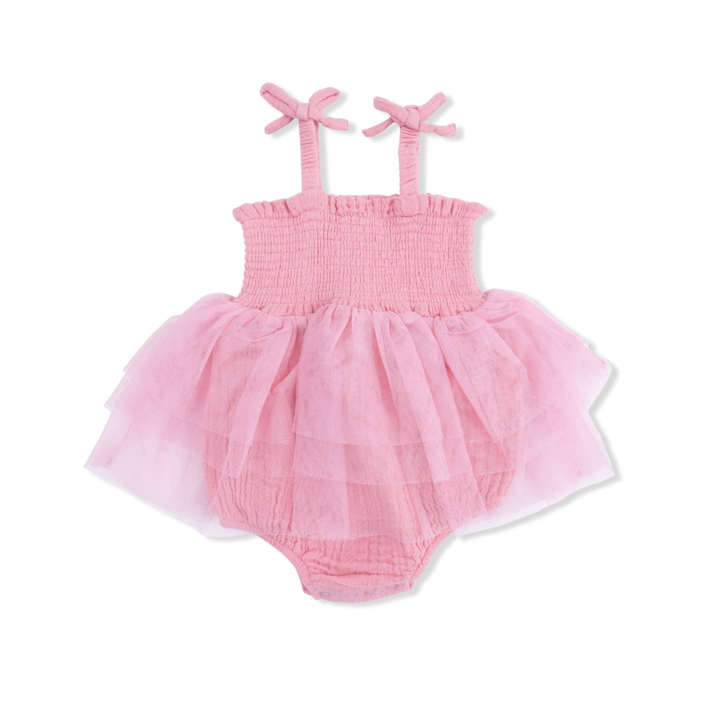 Poignant Pink Muslin Tutu Bubble