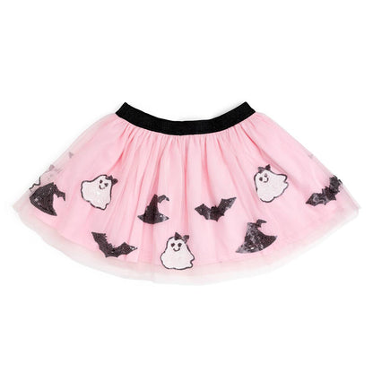 Spooky Babe Sequin Tutu Skirt