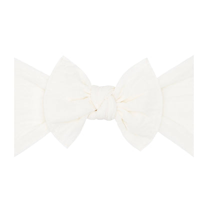 The Knot Soft Stretch Headband in Ivory