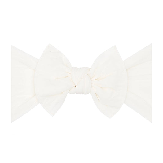 The Knot Soft Stretch Headband in Ivory