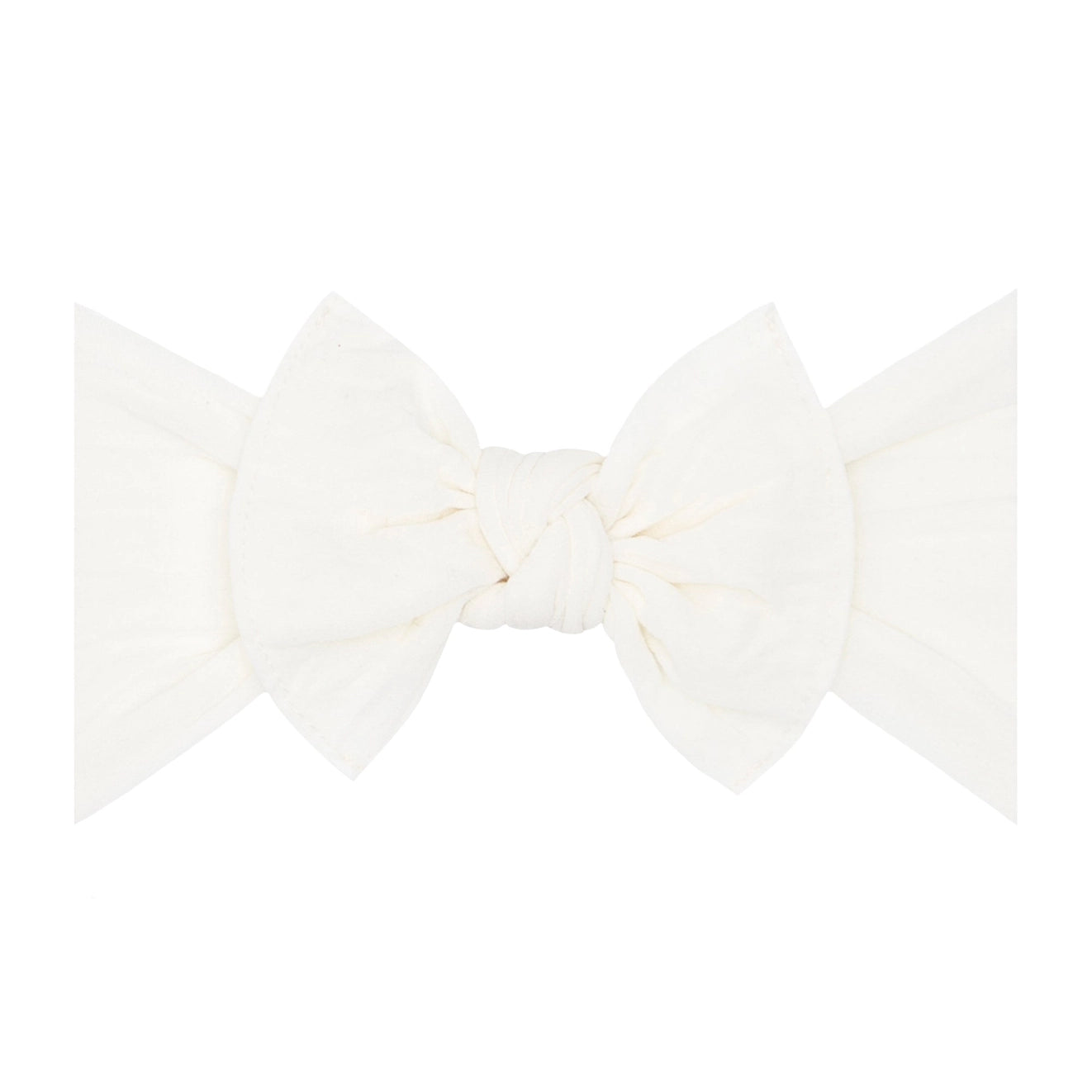 The Knot Soft Stretch Headband in Ivory