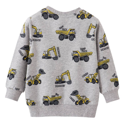 Grey Construction Sweatshirt