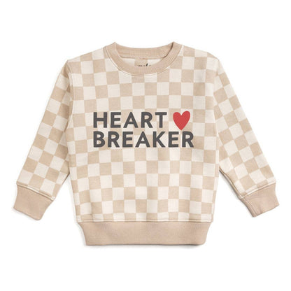 Heartbreaker Checkered Sweatshirt
