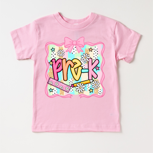 Pink Pre-K Tee