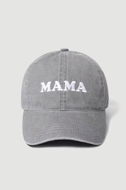MAMA Lavender Washed Baseball Hat