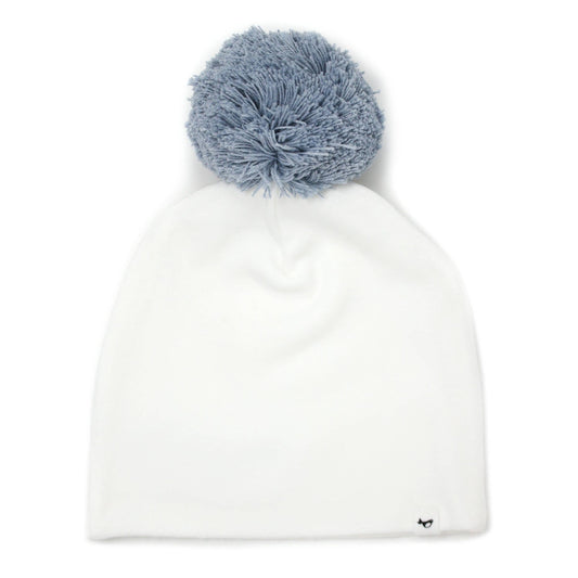 Fog Pom Hat in Cream